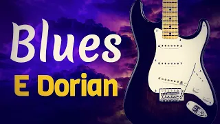 Funky Blues Groove Backing Track in E Dorian