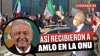 ¡Con MARIACHI! Así recibieron a AMLO en Nueva York | ÚLTIMAS NOTICIAS