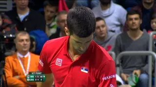 Highlights: Djokovic/Zimonjic (SRB) v Skugor/Draganja (CRO)