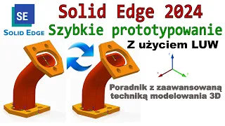 [369] Solid Edge - szybkie prototypowanie - lokalny układ współrzędnych - poradnik | tutorial | kurs