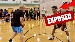 Twitter Trash Talker EXPOSED! 1v1 Basketball!