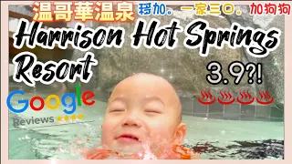 Harrison Hot Spring Resort 2 days and 1 night |Google Review 3.9 points is too low? #Chilliwack