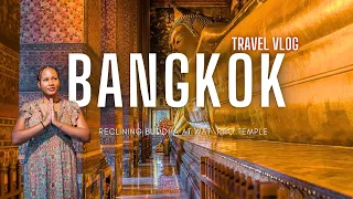 Visiting the Reclining Buddha in Bangkok Wat Pho Temple Vlog