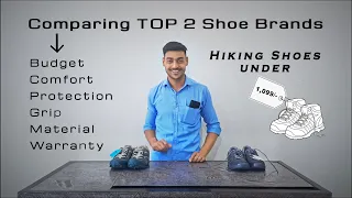 TOP 2 Budget Hiking Shoes | Comparison Video | Decathlon vs RedChief