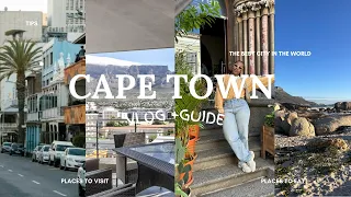 CAPE TOWN TRAVEL GUIDE|unique places to visit and eat, thrift with me at some hidden gems and more