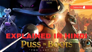Puss in Boots: The Last Wish (2023) Explained In Hindi @mysteryexplainer1995
