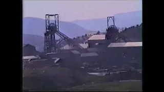 Rails in Wales 1990. Class 37s on coal trains.