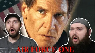 AIR FORCE ONE (1997) TWIN BROTHERS FIRST TIME WATCHING MOVIE REACTION!