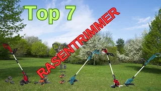 Top 7 RASENTRIMMER 2024 | Die Besten Akku Rasentrimmer aus 7 Preisklassen