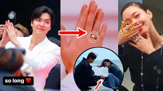 Is It Finally Happening? lee Min ho and Kim Go Eun Speak on the Rumored Wedding ring