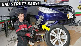 SYMPTOMS OF BAD FRONT STRUTS SHOCK ON HYUNDAI SONATA, SIGNS OF BAD STRUTS