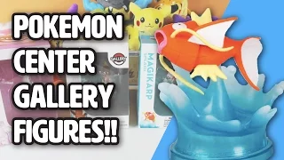 Unboxing the EXCLUSIVE Pokemon Center Gallery Figures!! | Pokemon Toys