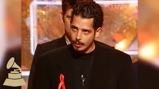 Chris Cornell Thanks Wife, Cameron Crowe, Sub Pop In GRAMMY Win | Recording Academy Remembers