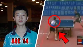 Ma Long aged 14 Years Old [HD]