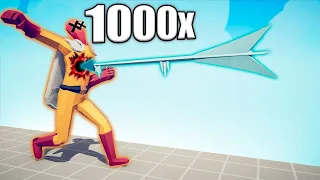 1000x OVERPOWERED ICE ARCHER vs UNITS - TABS | Totally Accurate Battle Simulator 2023