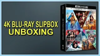 DC 7-Film Collection 4K+2D Blu-ray Slipbox Unboxing