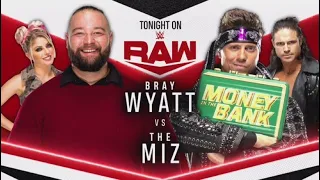WWE 2K20 - Bray Wyatt vs The Miz ft. Alexa Bliss & John Morrison | Raw Nov. 16, 2020
