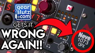 Gearslutz gets it wrong again:  Neve 1073 OPX