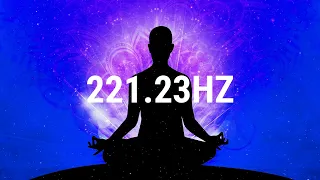 Third Eye Chakra 221.23 hz Pure Tone | Ajna Chakra | The Platonic Frequencies | Meditation Sounds