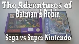 The Adventures of Batman And Robin Super Nintendo vs Sega Mega Drive / Genesis Unboxing & Review