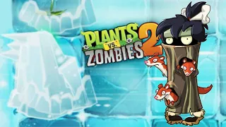 ВЕТРЕННЫЙ ДЕНЬ в ЛЕДЯНЫХ ПЕЩЕРАХ Растения против Зомби / Plants vs. Zombies 2