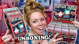 Unboxing Vintage Milk Carton Mystery Boxes - POPMART
