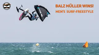 Balz Muller Surf-Freestyle Champion| GWA Wingfoil World Cup France