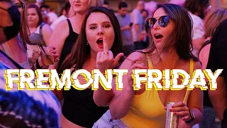 Booze, Babes & Bands - Fremont Street On Friday Night Is A Gigantic Party!