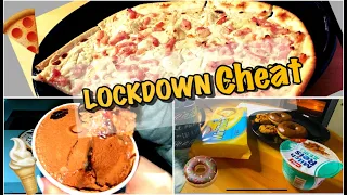 LOCKDOWN MASSIVE CHEAT! + 4000cals //binge eating filmed - TD EW 暴飲暴食