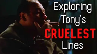 Exploring Tony's MOST EVIL Lines | The Sopranos