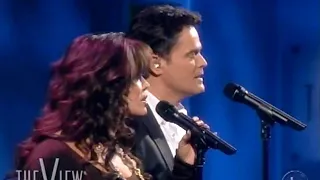 Donny & Marie Osmond Sing "The Good Life" On The View