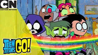 Teen Titans Go!  | Into Art | Cartoon Network UK