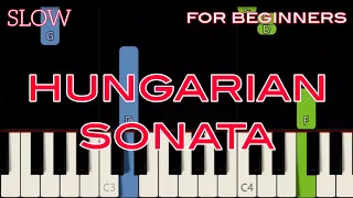 HUNGARIAN SONATA [ HD ] - RICHARD CLAYDERMAN | SLOW & EASY PIANO