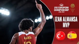 17-year old MVP- Izan Almansa | #FIBAU18Europe Top Plays