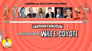 Voice Evolution of WILE E. COYOTE - 71 Years Compared & Explained | CARTOON EVOLUTION