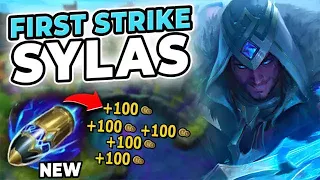 FIRST STRIKE SYLAS Gives Tons of FREE GOLD!! *NEW RUNE* - League of Legends