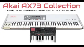 Unleashing the Forgotten Gem: Akai AX73 Sounds Pack for Korg Modwave