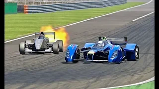 Red Bull X2010 vs Formula Jet Engine - Monza