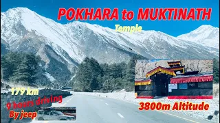 Muktinath temple full tour mustang Nepal | Pokhara to Muktinath | Muktinath by jeep | #temple