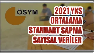 2021 YKS SINAVI DERS ORTALAMALARI VE STANDART SAPMALARI AÇIKLANDI BARAJI GEÇEMEYENLER DİKKAT!!