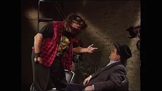 Mankind / Mick Foley Interview with Jim Ross (Part 4) Mankind attacks Jim Ross! 1997 (WWF)