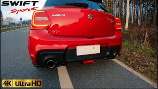 Suzuki Swift Sport Turbo (ZC33S) Stage 1 Exhaust Sound | 4K Video