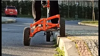 Diy Three Wheel Electric Scooter & Tilt Suspension