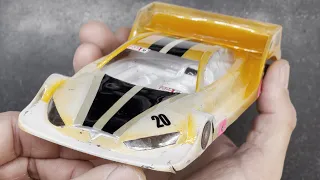 Slot Car World Championships - Take a close look at the 1/24 scale JK chassis team race car (Part 1)