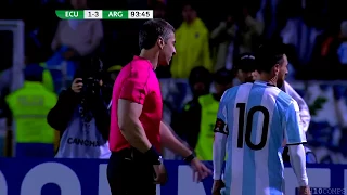 Lionel Messi vs Ecuador Away 11 10 2017 HD 1080i   English Commentary