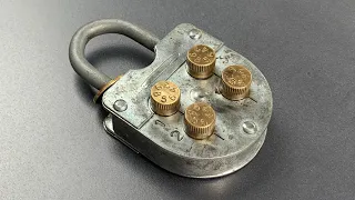 [872] Vintage Soviet Combination Lock Decoded Quickly