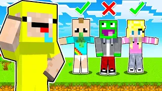 LOLO MÓWI w MINECRAFT! (Zabawa "Sajmon Mówi" z Palion, Lolo, Milky)