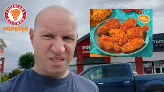 Popeye's New Sweet & Spicy Wings!