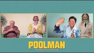 Chris Pine, Danny DeVito Talk “Poolman”