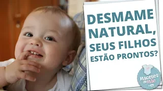 DESMAME NATURAL - 8 SINAIS QUE INDICAM QUE SEU FILHO ESTÁ PRONTO